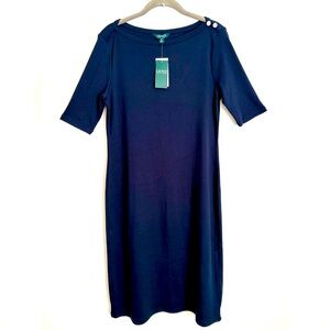 Lauren Ralph Lauren 100% Cotton Bodycon Dress RN 41381